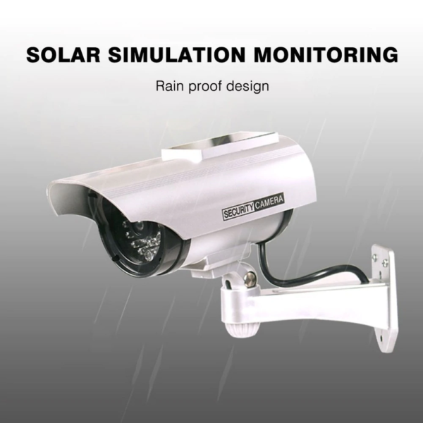 Solar Powered Waterproof Fake Camera - SpyTechStop