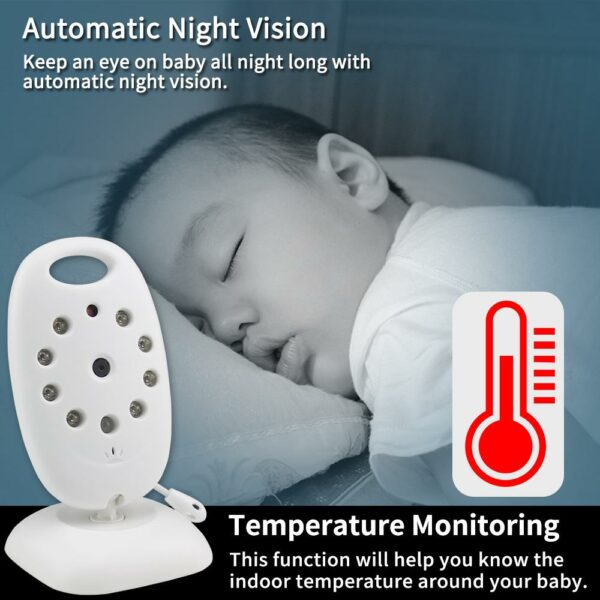 2.0" Wireless Video Baby Monitor Device - SpyTechStop