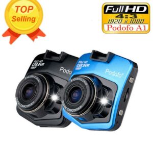 Podofo A1 Mini Car Dashcam (DVR, Full HD, 1080P) - SpyTechStop