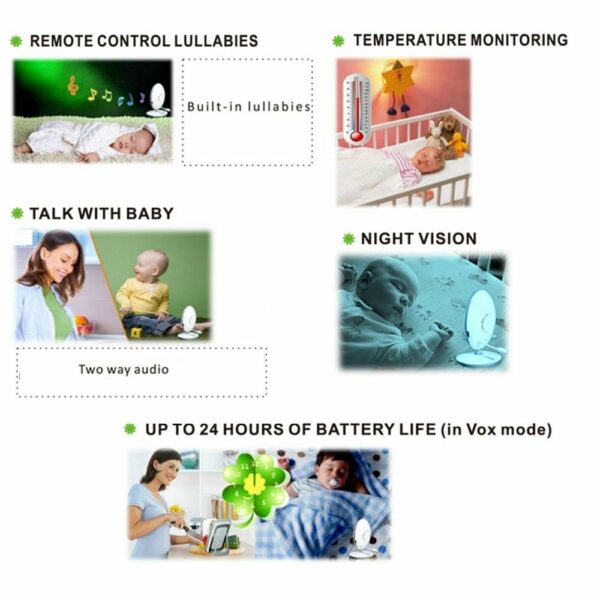 2.4" Wireless Baby Monitor - SpyTechStop