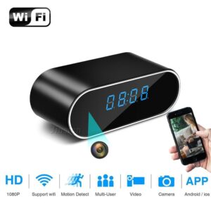 HD Wifi Mini Camera Clock - SpyTechStop