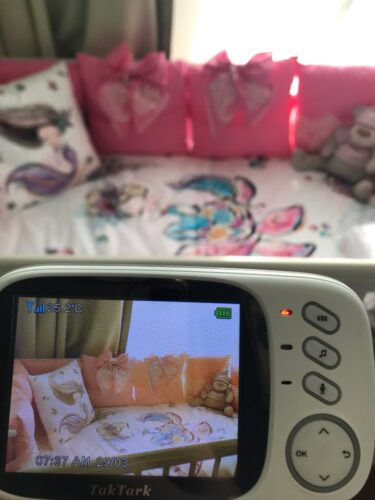 3.2" Wireless Video Baby Monitor Temperature Monitoring photo review