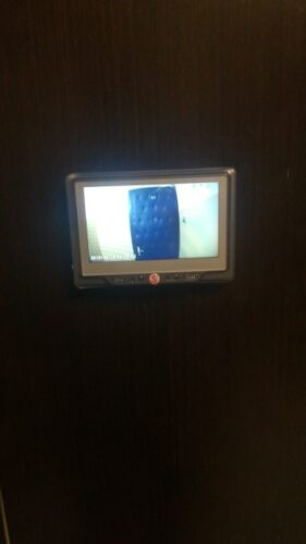 4.3" LCD Color Peephole Camera photo review